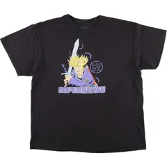 古着 DRAGONBALL Z ドラゴンボールZ トランクス キャラクタープリントTシャツ メンズXL相当/eaa594153