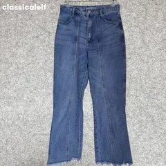 classicalelf　ライトブルーデニムフレアパンツ Mサイズ