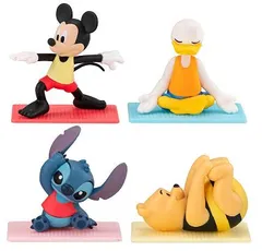 ディズニーキャラクター ヨガスタイル 全4種セット