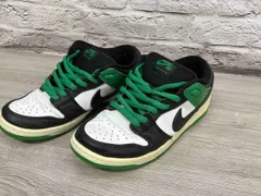 Nike SB Dunk Low Pro スニーカー Black and Classic Green BQ6817-302 サイズ 27.5