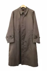 【中古】ヨウジヤマモト YOHJI YAMAMOTO A.A.R ライナー付き ステンカラー ロング コート S茶☆AA★●250810 ヨウジヤマモト YOHJI YAMAMOTO A.A.R アーアール ダーバン 中綿