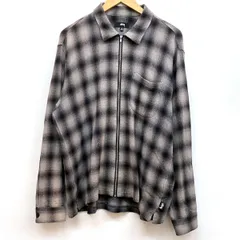 Stussy ストライプ ジップアップベスト Stussy ストライプ ジップアップベスト Stussy ストライプ ジップ