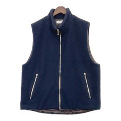 新品未使用 my beautiful landlet ベスト 1 navy - メルカリ
