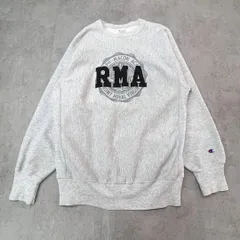 90s　USA製　チャンピオン　RMA　リバース　古着　杢グレー　XXL