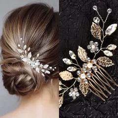 髪飾り かんざし ボタニカル 結婚式 成人式 卒業式 和装 洋風 着物 留袖 振袖 訪問着 色打掛 袴 浴衣 シルバー ゴールド ヘアアクセサリー お呼ばれ 前撮り 日本髪 30代 40代 50代