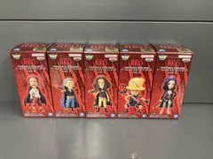 [全5種セット]バンプレスト 『ONE PIECE FILM RED』 ワールドコレクタブルフィギュア vol.3 ワンピース/ワールドコレクタブルフィギュア