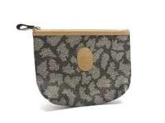 ■美品■ YVESSAINTLAURENT イヴサンローラン レザー マルチケース ポーチ 小物入れ レディース ブラウン系 DI4426