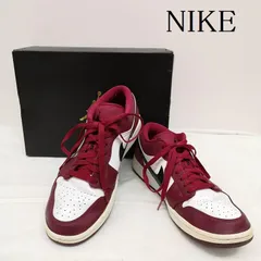NIKE ナイキ スニーカー AIR JORDAN1 LOW NOBLE RED エアジョーダン1 ノーブルレッド ローカット スニーカー 553558-604