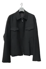 ワイズフォーメン Y's for men 23AW ウール ギャバ フラップ付き