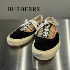 『BURBERRY』バーバリー (41) ノバチェック柄　スニーカーのサムネイル