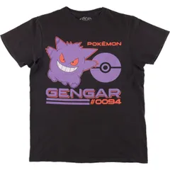古着 POKEMON ポケモン ゲンガー キャラクタープリントTシャツ メンズM相当/eaa594169