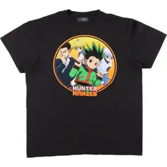 古着 HUNTER×HUNTER ハンターハンター アニメ キャラクタープリントTシャツ メンズL相当/eaa594157