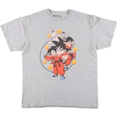 古着 DRAGONBALL ドラゴンボール アニメ キャラクタープリントTシャツ メンズL相当/eaa594151