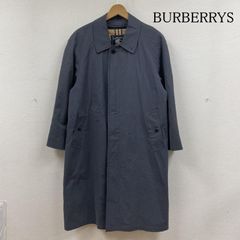新品タグ付 マナスタッシュ テック ビッグステンカラーコートM 紺
