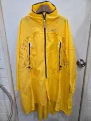 S 90 大きめです )) NIKE ナイキ ロング ウィンドブレーカー とてもきれいです