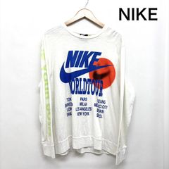 NIKE 90s90年代 ラグラン長袖TシャツリンガーTシャツ カレッジロゴ S 