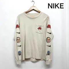 NIKE ナイキ Tシャツ 長袖 ロンT CZ6176-104 ロングスリーブ ポケット スケート プリント