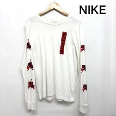 NIKE ナイキ Tシャツ 長袖 ロンT AIR JORDAN エアジョーダン cn3505-100 プリント ロゴ