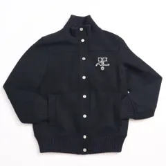 美品　courreges　クレージュ　スタジャン　ブルゾン　ロゴ　激レア hip-hop oversize 89 bomb baseball uniform jacket blouson