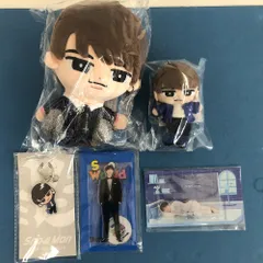 02w19760 Snow Man 渡辺翔太 グッズまとめ売り 5点セット すのチルぶら下がり/ぶら下がらないシリーズ/ぬいぐるみ2点/アクリルスタンド2点/アクリルキーホルダー1点  【中古品】