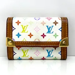【楠本質店/元住吉】ルイヴィトン　LOUIS VUITTON　モノグラム　マルチ　コインケース　M92657　ホワイト　白　ゴールド金具　【中古】