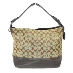 コーチ COACH ワンショルダーバッグ シグネチャー 2156 ブラウン キャンバス×レザー