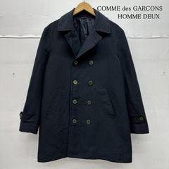 希少 美品 ヤン コムデギャルソン 上質 ステッチ ダブル デザイン