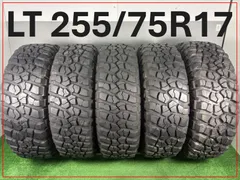 送料無料★LT 255/75R17 BFグッドリッチ MUD-TERRAIN A/T KM2 2021年製 5本 夏タイヤ ブロックタイヤ ノーマル 中古 TA693のサムネイル