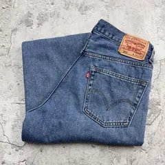 リーバイス　550　バギージーンズ　デニムパンツ　古着　インディゴブルー　W34
