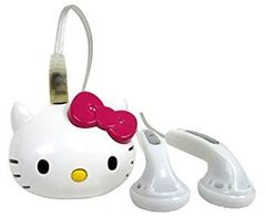 Used, Very Good Hello Kitty MP3 Player - Hello Kitty Head by Sakar g6bh9ry