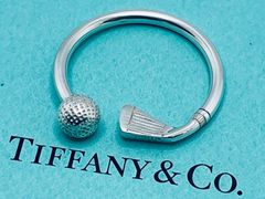 TIFFANY キーリング ゴルフ クラブ ボール 925 ティファニー - メルカリ