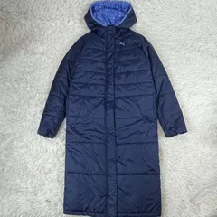 PUMA プーマ　ベンチコート　Mサイズ　中綿　ダウンコート　ダウンジャケット　サッカー　フットサル　レディース　キッズ　子供　メンズ　ロングコート