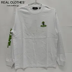 【未使用】XLARGE/エクストララージ TAGGING LOGO L/S TEE/長袖Tシャツ/ロンT/ホワイト/ M