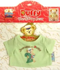 【中古】ぬいぐるみ ダッフィー(ダッフィー・ラッキーコレクション) ダッフィーのTシャツ(2/ぬいぐるみ用衣装) 「ジャーニー・ウィズ・ダッフィー Your Friend Forever」 ディズニーシー限定