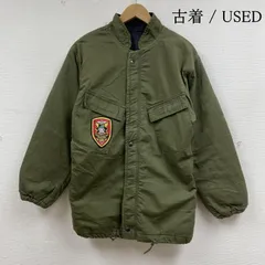 USED 古着 ジャケット、上着 ジャンパー、ブルゾン military ドイツ軍 エンジニア ジップアップ ジャケット パッチ 刺繍 vintage 80s