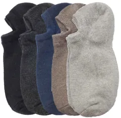 販促割引中　スニーカーソックス メンズ  綿 くるぶし丈 靴下 厚手 5色セット 吸汗速乾 抗菌防臭 蒸れにくい アンクルソックス