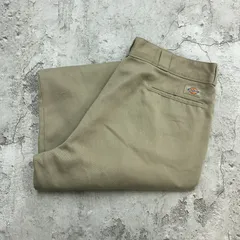 Dickies　ディッキーズ　ワークパンツ　チノパン　ボトムス　古着　カーキ　ベージュ系　W40 L30