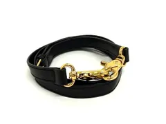 TORY BURCH トリーバーチ レザー バッグ用 ショルダーストラップ ショルダーベルト 肩掛け 斜め掛け レディース ブラック系 GA5348