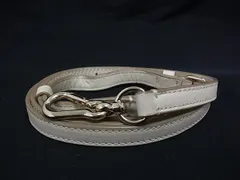 ■美品■ COACH コーチ レザー バッグ用 クロスボディ ショルダーストラップ 斜め掛け レディース ライトベージュ系 FP7787