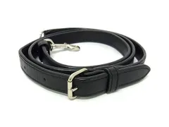 ■美品■ COACH コーチ レザー バッグ用 ショルダーストラップ 肩掛け 斜め掛け レディース ブラック系 FT1908