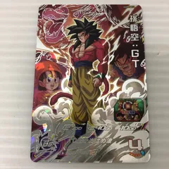 □スーパードラゴンボールヒーローズ  孫悟空：GT  通常→超サイヤ人4  UGM9-SEC4 中古品 smdbh091922