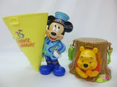 【美品】ディズニーキャラクター　ポップコーンバケット　ミッキー・プーさん