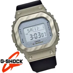 【新品】G-SHOCK Gショック g-shock 腕時計 時計 デジタル  海外モデル ユニセックス ゴールド／ブラック メタルカバード GM-S5600BC-1 GMS5600BC1 無料ラッピング可 送料無料