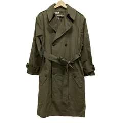 新品　未使用　マディソンブルー　現行　オープンカラーシャツコート　ロング　カーキ お買い得 マディソンブルー パンプトン ワークシャツ とろみ