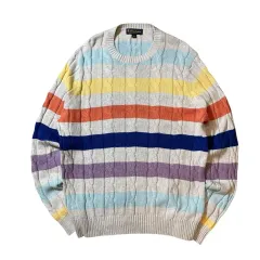 ブルックス・ブラザーズ ボーダー柄 ニット