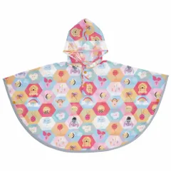 くまのプーさん レインコート ポンチョ 90cm カッパ キッズレインポンチョ 合羽 雨具 フード付き キッズ 子供 子ども キャラクター スケーター