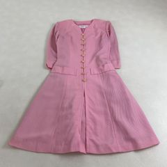 YVES SAINT LAURENT ピンクリボンキャミワンピース サイズ36 YVES SAINT LAURENT ピンクリボンキャミワンピース サイズ36 - メルカリ