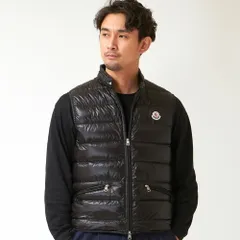 モンクレール メンズ ダウンベスト GUI 1A107 53029 ブラック(999) MONCLER 【お取り寄せ】