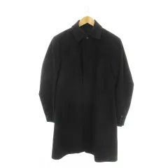 【美品VISARUNO】ビサルノ ステンカラーコート 羊毛 LL 大きめ ビサルノ（VISARUNO） カシミヤ混紡ウール製ステンカラーコート 美品