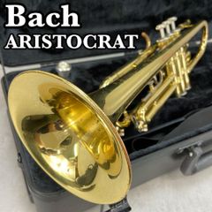 VINCENT BACH Aristocrat TR-600GL Trumpet, Yellow Brass, Medium Bore, Wind Instrument